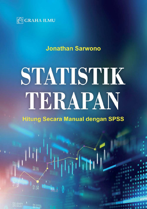 Sampul buku Statistik Terapan; H...